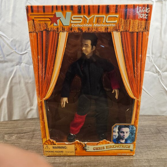 Chris Kirkpatrick NSYNC Collectible Marionette -- ITEM #3088 - Picture 1 of 1